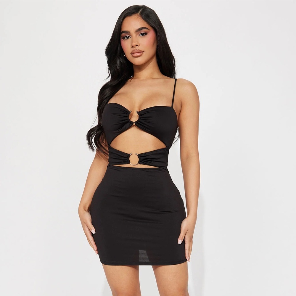 Fashion Nova Black Mini Dress